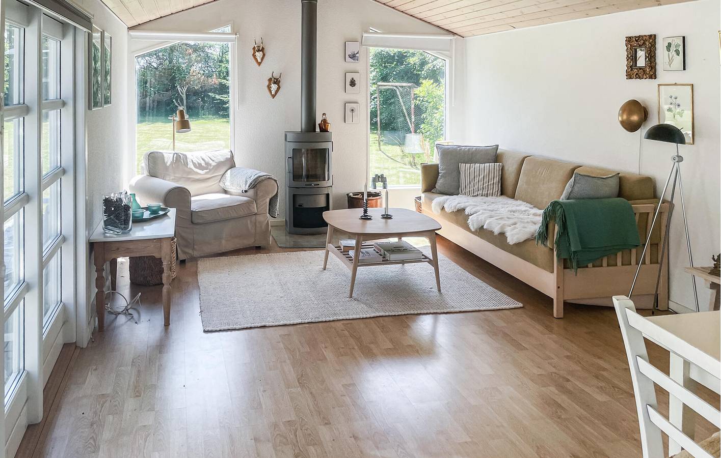 Ferienhaus für 6 Personen mit Terrasse in Vig, Nordwestseeland
