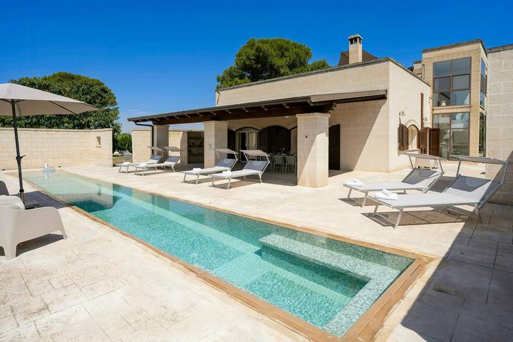 Maison de vacances pour 6 personnes, avec sauna et jardin à Francavilla Fontana
