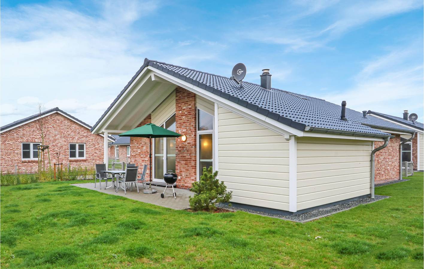 Charmantes 2BR Apartment mit Terrasse & Parkplatz, 500m zum Strand & 600m zum Restaurant in Dagebüll, Nordfriesland