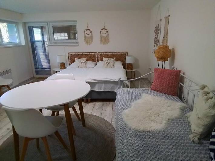 Gîte pour 4 personnes, avec jardin à Zlín