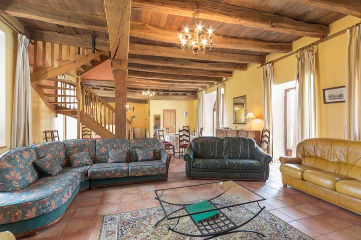 Gîte pour 10 personnes, avec jardin, animaux acceptés à Limerzel - 2