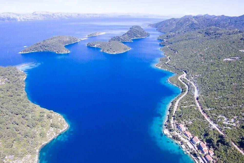 Ganze Wohnung, Šilok Apartment mit 1 Schlafzimmer, Terrasse und Meerblick in Mljet