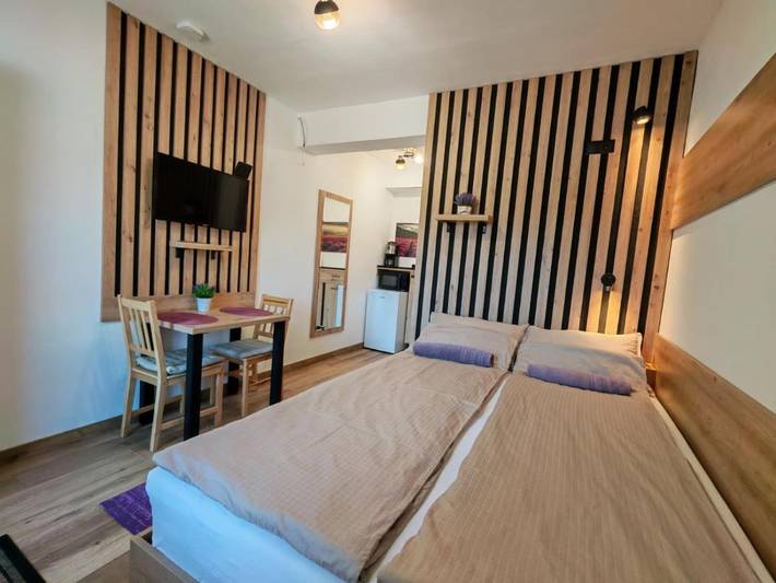 Appartement de vacances pour 3 personnes, avec Terrasse et Jardin