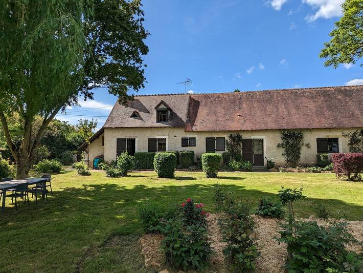 Gîte pour 6 personnes, avec Jardin dans Centre-Val de Loire