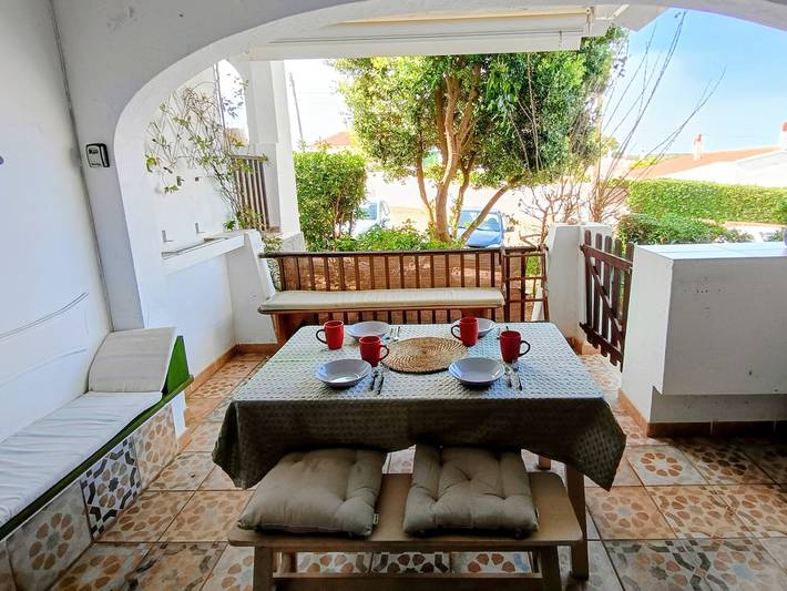 Ganze Wohnung, Appartamento Binimar – Cala en Porter mit Gemeinschaftspool, strandnah in Cala en Porter, Alaior Gemeinde