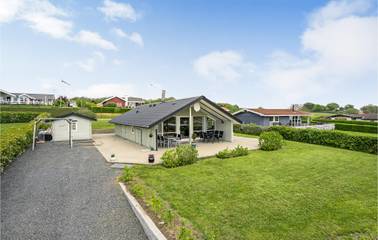 Ferienhaus mit Meerblick für 6 Personen, mit Terrasse und Garten in Südjütland