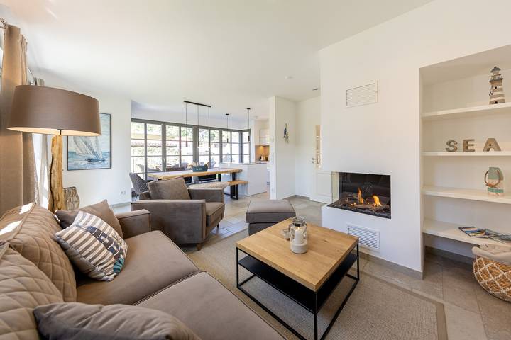 Ferienhaus mit Meerblick für 6 Personen, mit Terrasse und Sauna auf Fischland - Darß - Zingst