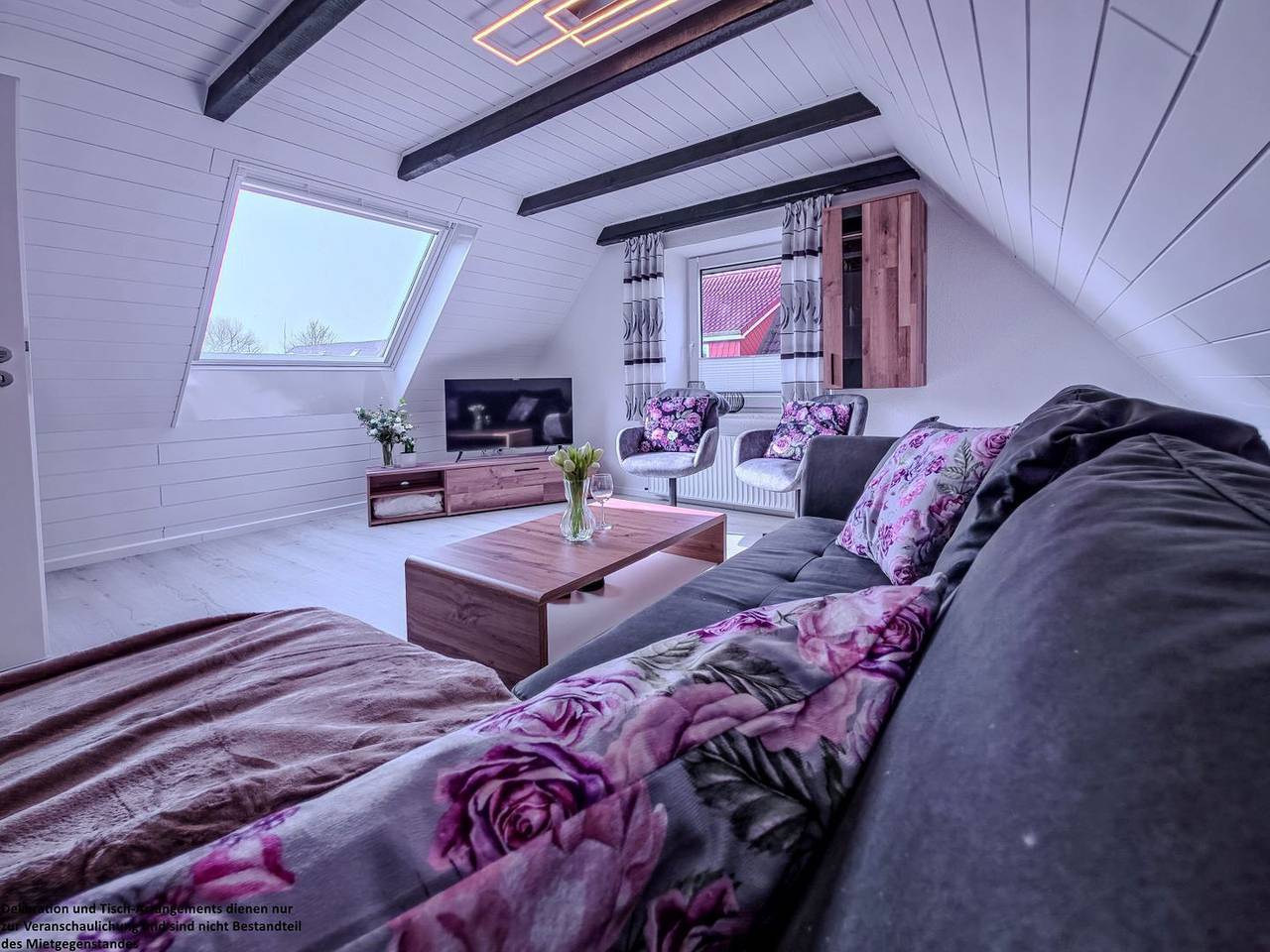 Geheel appartement, Ferienwohnung Deichschaf – 42 m² pure Entspannung für 4 mit Blick auf den Deich in Carolinensiel-Harlesiel, Wittmund