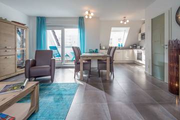 Ferienwohnung für 4 Personen, mit Balkon auf Norderney