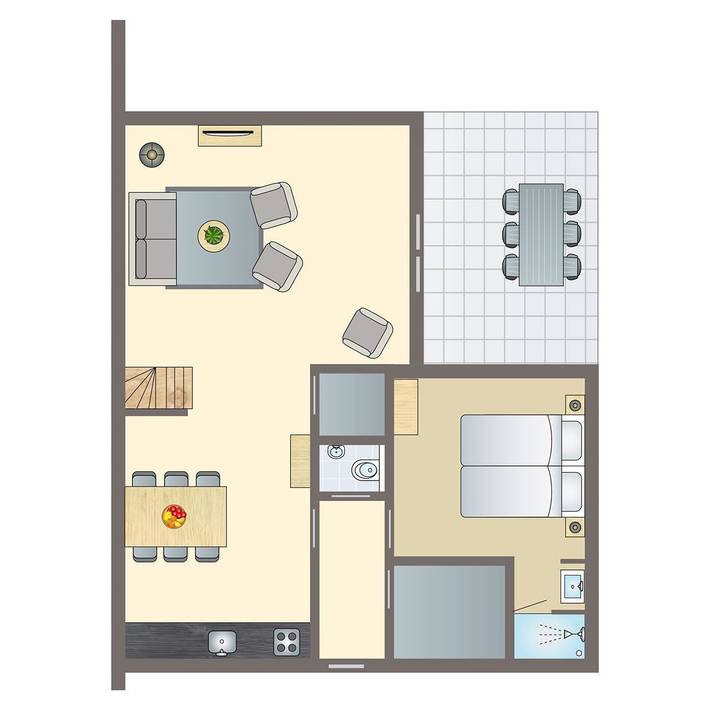 Bungalow voor 6 personen - 1