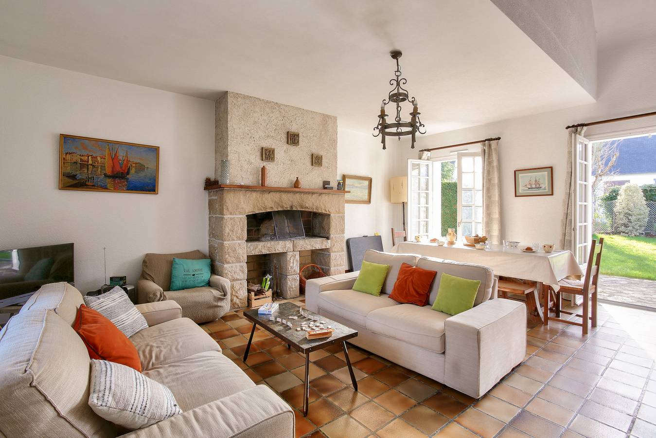 Maison pour 7 entre plages et golf in Pléneuf-Val-André, Côte d’Émeraude