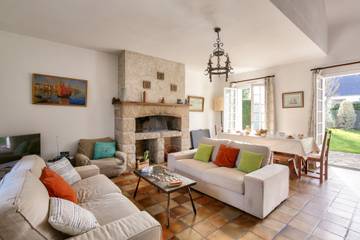 Location de vacances pour 7 personnes, avec jardin à Pléneuf-Val-André