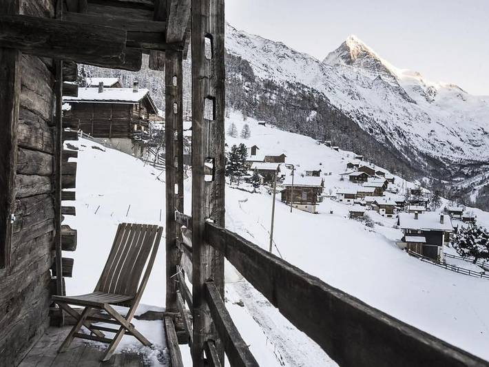 Location de vacances pour 2 personnes, avec balcon à Evolène - 3