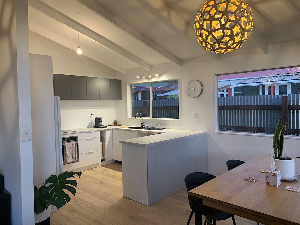 Mid century house in Central Franz location in Franz Josef Glacier, Westland District