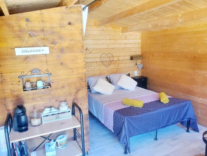 Chambre d’hôte pour 2 personnes, avec terrasse et jardin