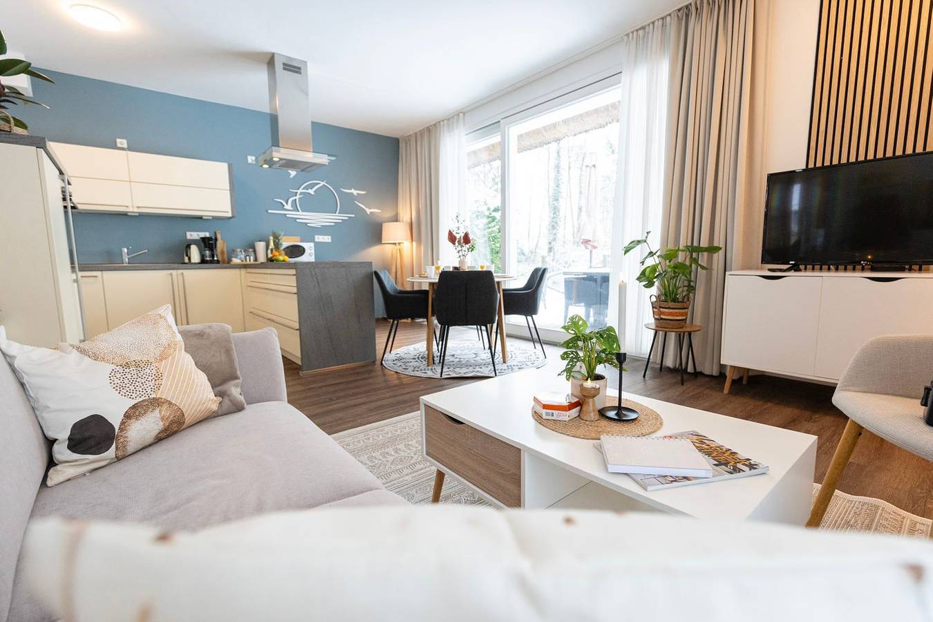 Geheel appartement, Smartfewo: Nebelgruß | lake terrace | sauna | park in Bad Zwischenahn, Ammerland