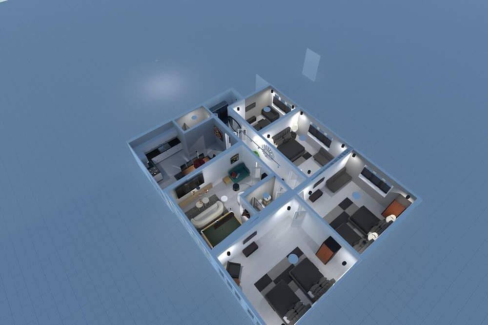 Appartamento intero, München Gruppenaufenthalt – 4Sz, 16 Pers., Games in Monaco di Baviera Sendling, Monaco di Baviera