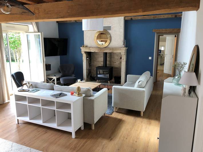 Gîte pour 6 personnes, avec terrasse et jardin dans la Sarthe - 2