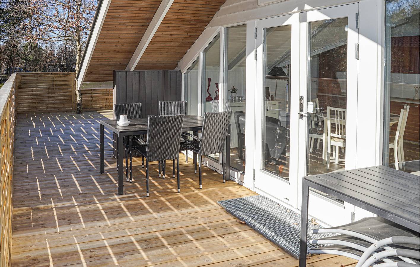 Ferienhaus für 6 Personen mit Terrasse in Vesterlund, Vejle und Umgebung