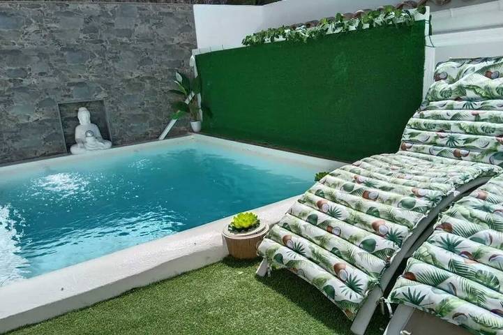 Casa rural para 4 personas, con jardín, Se admiten mascotas en Olvera