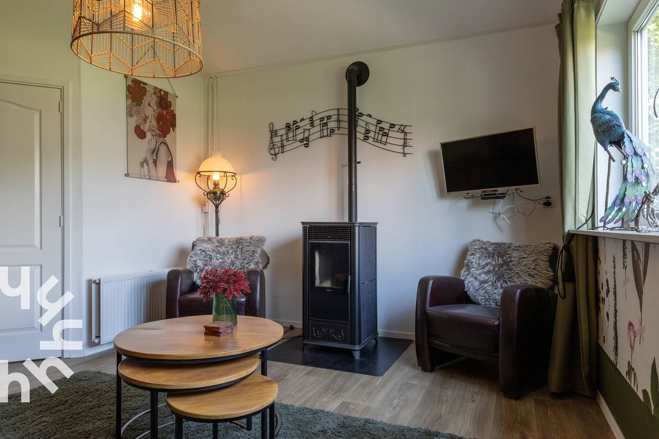 Entire apartment, Cosy 6-person holiday flat, rural location in Sonnega, Friesland in Friesland