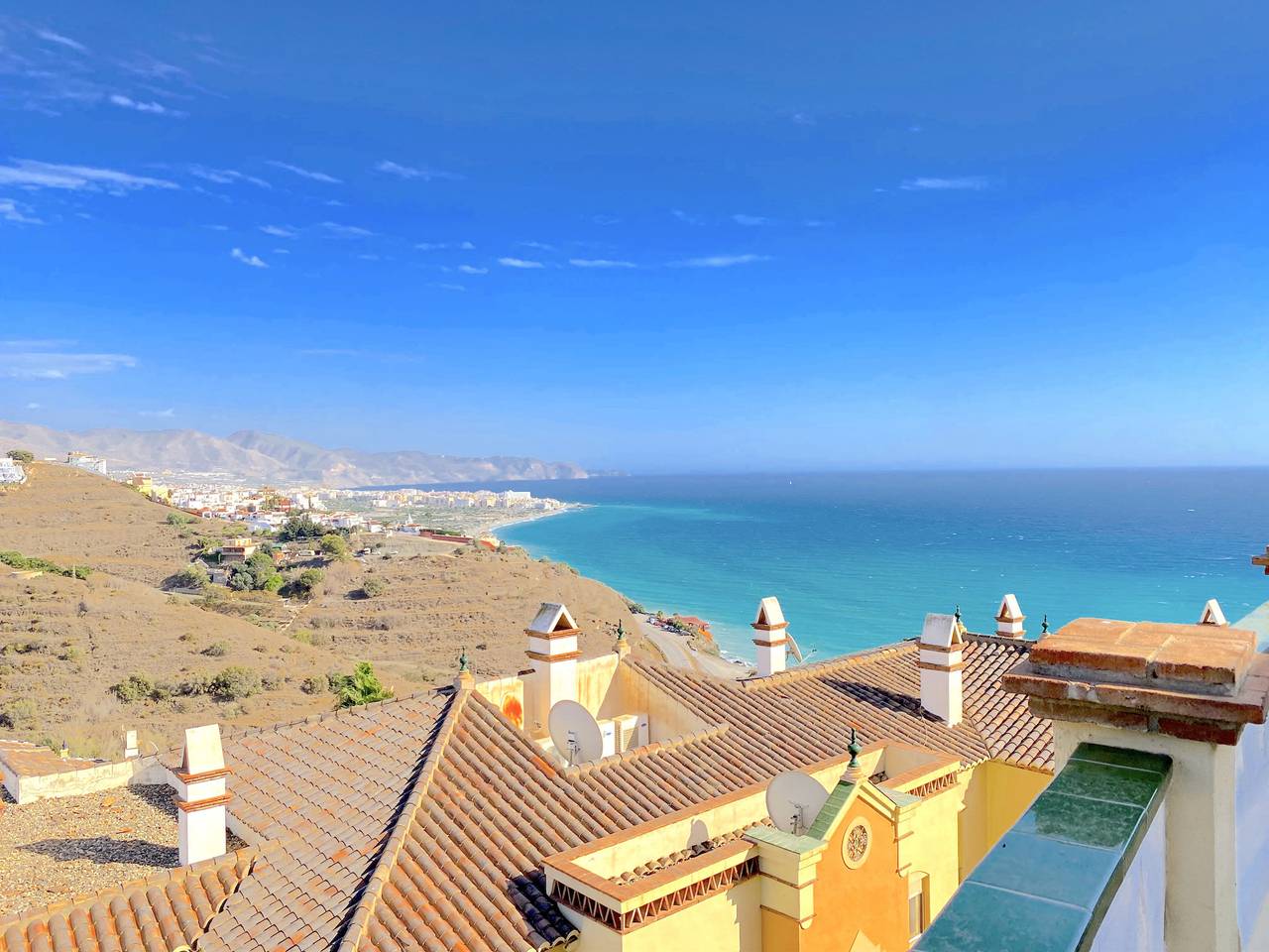 Hel lägenhet, Lägenhet för 6 Personer med terass in Punta Lara (Nerja), Torrox