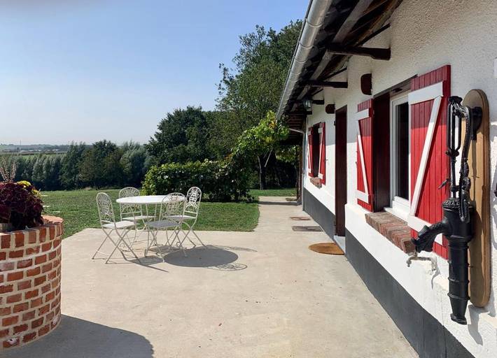Maison de vacances pour 6 personnes, avec vue et jardin, animaux acceptés