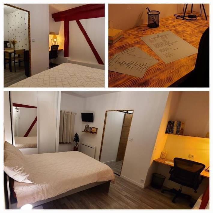 Location de vacances pour 2 personnes, avec balcon et jardin, animaux acceptés à Le Grand-Serre - 2