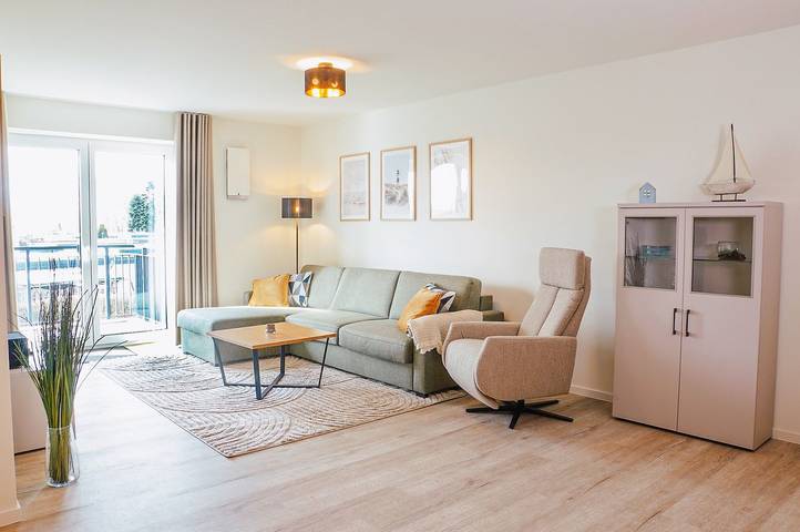 Ferienwohnung für 4 Personen, mit Balkon und Sauna in Tossens