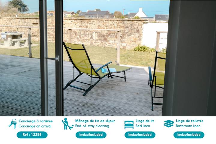 Location de vacances pour 4 personnes, avec jardin et terrasse à Plounéour-Trez - 4