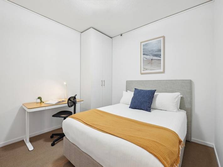 Apartamento entero, Apartamento de 3 habitaciones con vista al mar, gimnasio y piscina in Broadbeach, Gold Coast City