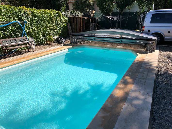 Gîte pour 4 personnes, avec jardin ainsi que terrasse et piscine, animaux acceptés à Maubec - 2