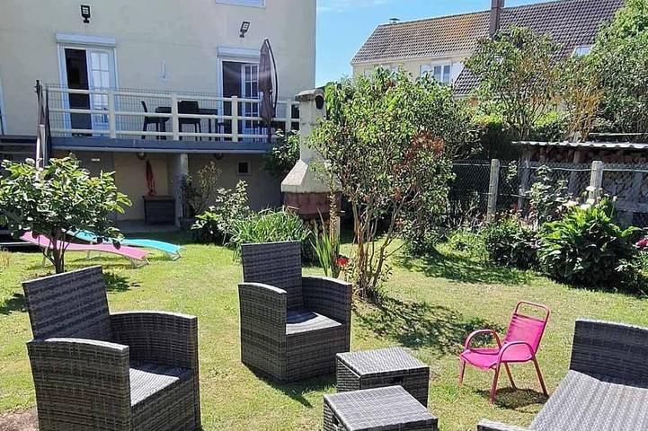 Maison de vacances pour 6 personnes, avec balcon et jardin, animaux acceptés à Berck