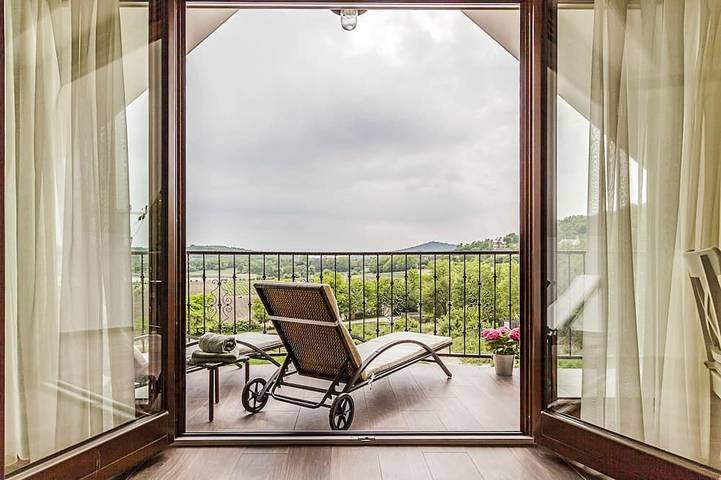 Apartament wakacyjny dla 2 osób, z sauna i balkon w Tihany