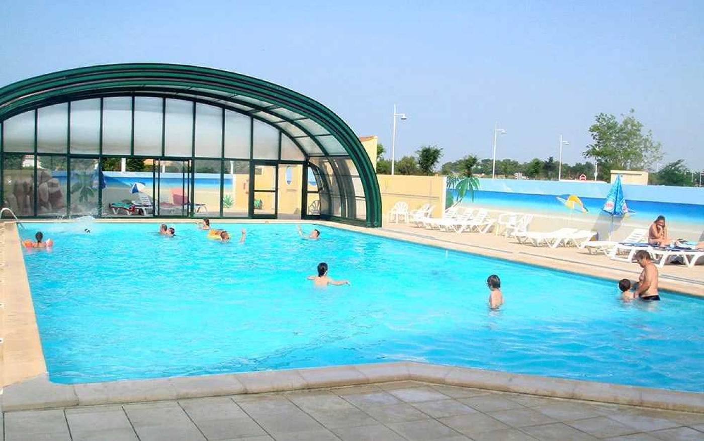 Camping 4 étoiles - Piscine  - ccafgg0 in L'Aiguillon-la-Presqu'île, Vendée