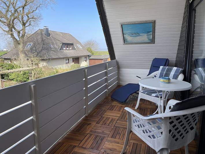 Ferienhaus mit Meerblick für 4 Personen, mit Balkon am Jadebusen - 3
