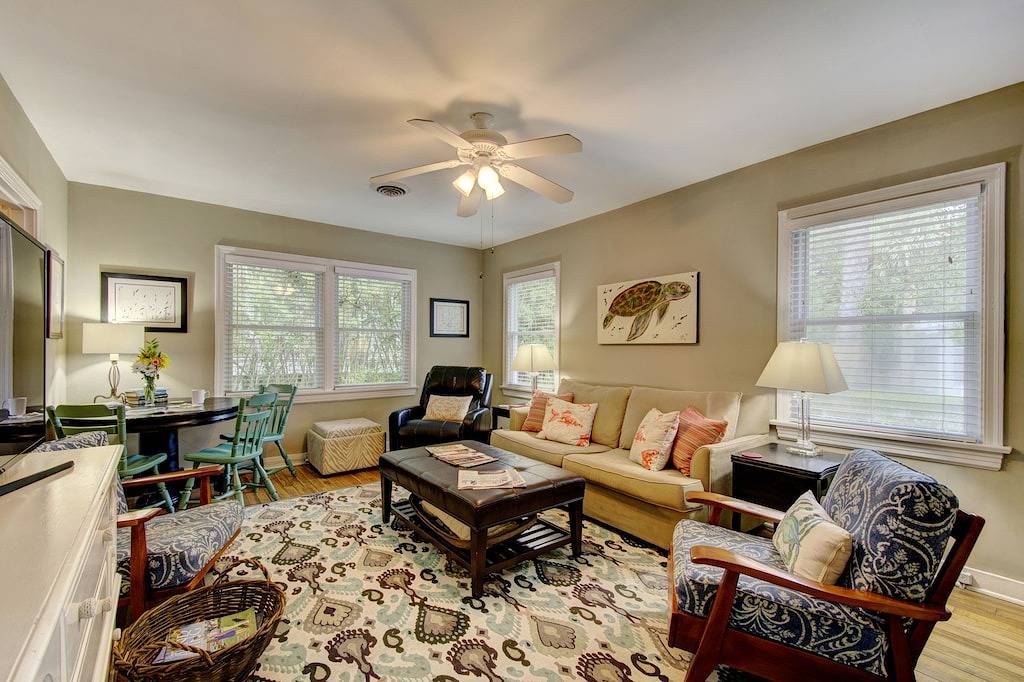 Wunderbar Beach Cottage 1/10 Meile zum Strand in St. Simons Island, Glynn County