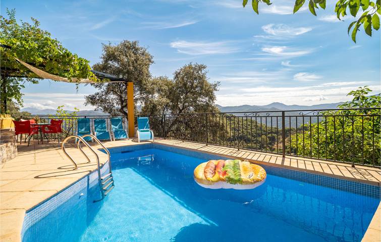 Terrassenwohnung am Pool, Algatocín in Algatocín, Málaga Provinz