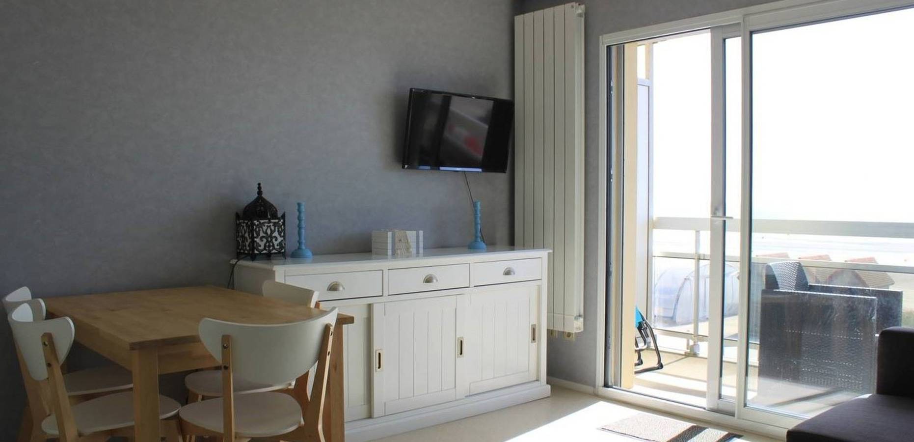 Apartamento entero,  Apartment with balcony on the seafront in Hardelot Plage, Neufchâtel-Hardelot