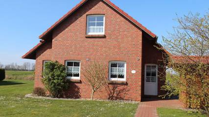 Ferienhaus für 6 Personen, mit Garten und Ausblick, mit Haustier in Grimersum