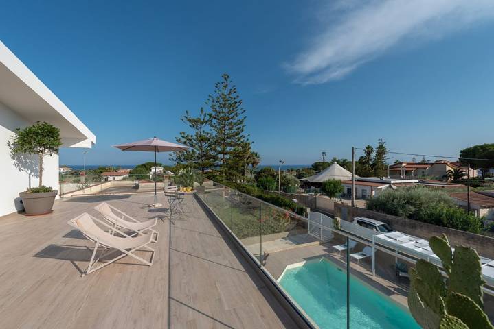 Apartamento entero, Apartamento de vacaciones para 9 personas con piscina in Cassibile, Siracusa
