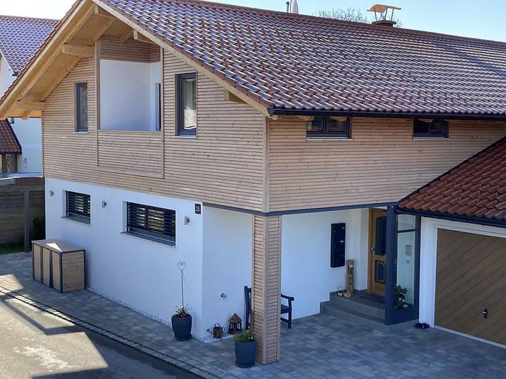 Ferienwohnung für 3 Personen, mit Balkon in Übersee