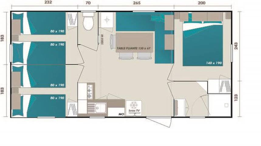 Ferienhaus für 6 Personen, mit Garten und Pool in Peschiera del Garda - 2