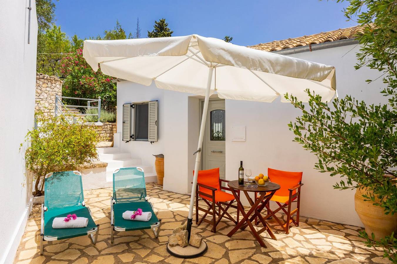 Ganze Wohnung, Ferienwohnung für 2 Personen mit Terrasse in Paxos