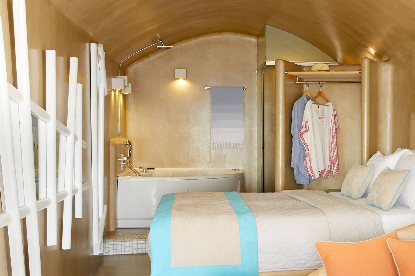 Villa für 2 Personen mit Terrasse in Oia, Santorin