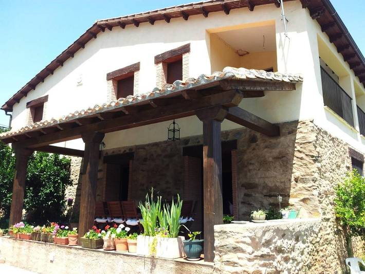Casa rural para 10 personas, con Balcón y Terraza además de Jardín y Piscina en Las Hurdes