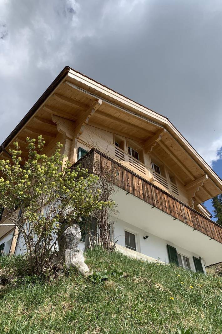 Vakantiewoning voor 2 personen, with Balkon and Terras as well as Uitzicht in Lenk