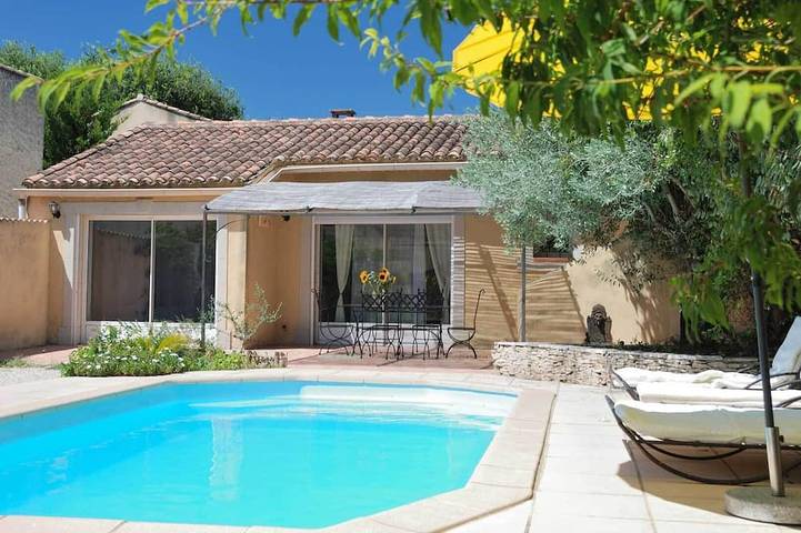 Location de vacances pour 6 personnes, avec Jardin à Saint-Maurice-sur-Eygues