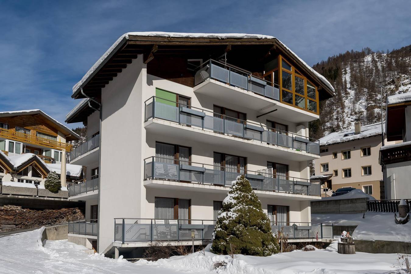 Appartement voor 4 Personen in Saas-Grund, Walliser Alpen