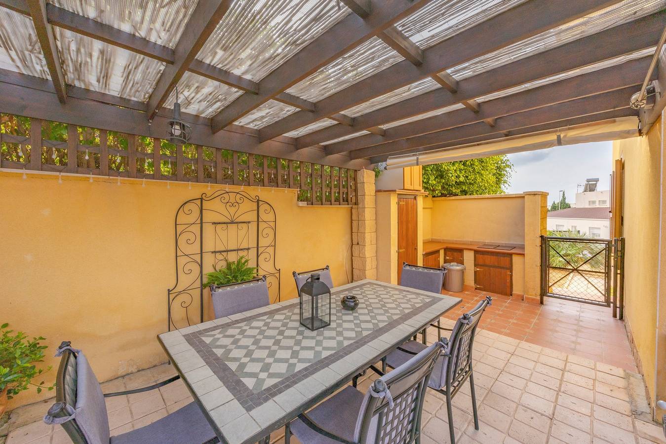 Casa de vacaciones 'Adosado En Finestrat' con vistas a la montaña, Wi-Fi y aire acondicionado in Finestrat, Costa Blanca